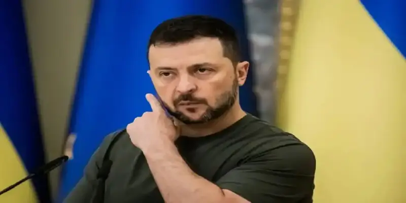 الرئيس الأوكراني فولوديمير زيلينسكي