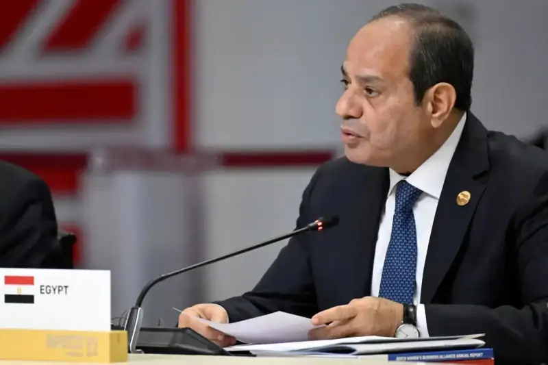 الرئيس المصري عبد الفتاح السيسي