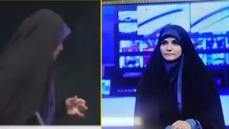 مذيعة التلفزيون الإيراني سحر إمامي