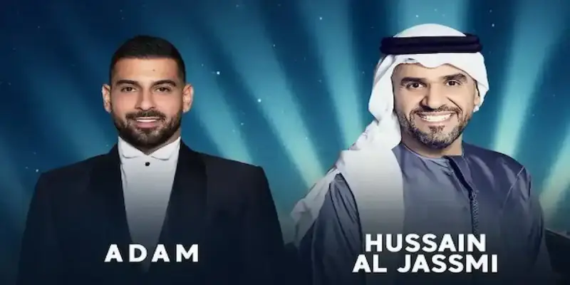 حسين الجسمي وآدم