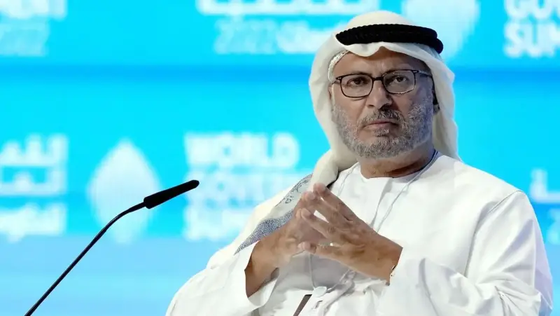 الدكتور أنور قرقاش المستشار الدبلوماسي لرئيس دولة الإمارات