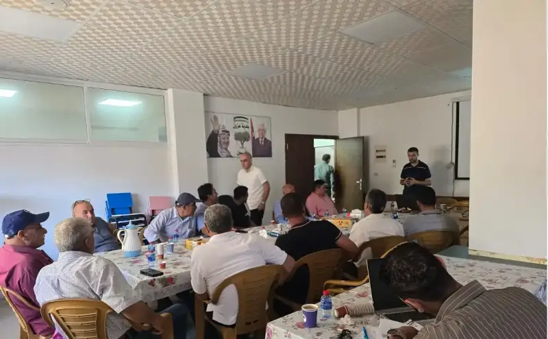 محاضرات تدريبية لمزارعي قلقيلية