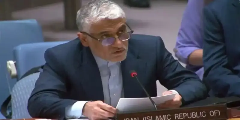 أمير سعيد إيرواني السفير الإيراني ومندوب طهران الدائم لدى الأمم المتحدة
