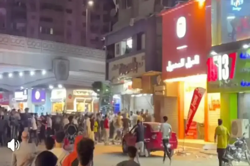 مشاجرة حي عين شمس في مصر