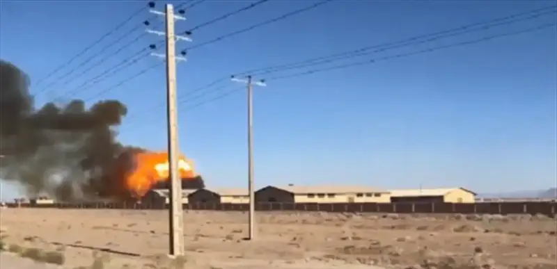 آثار الهجوم الإسرائيلي على طهران