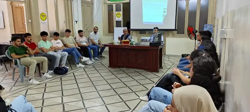 الشرطة الفلسطينية تنظم محاضرة توعوية
