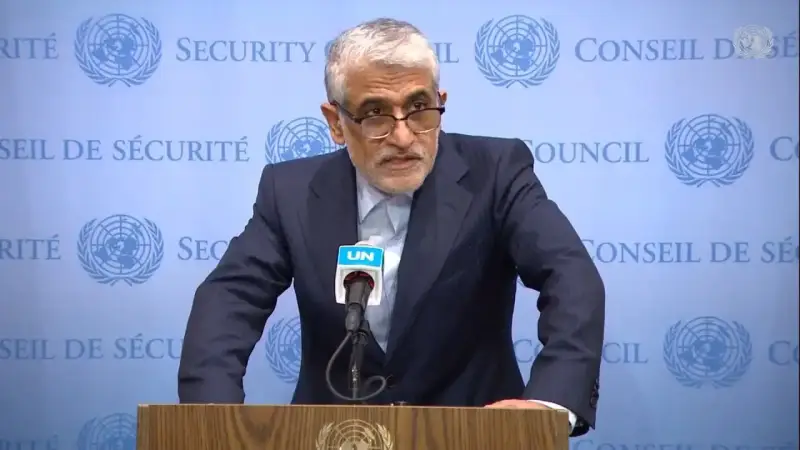 سفير إيران ومندوبها الدائم لدى الأمم المتحدة، أمير سعيد إيرواني