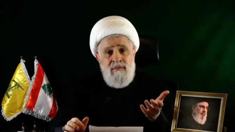 الأمين العام لـ"حزب الله" اللبناني، نعيم قاسم