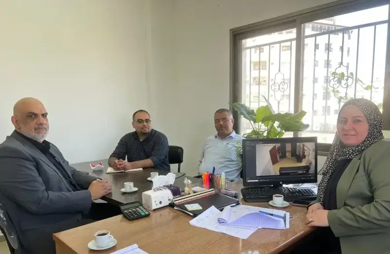 اجتماع أملاك الدولة والشركة الفلسطينية لنقل الكهرباء