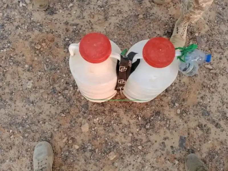 جانب من المضبوطات