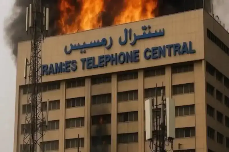 سنترال الروضة.. العمود الفقري لاستعادة الاتصالات في مصر بعد حريق رمسيس 2025