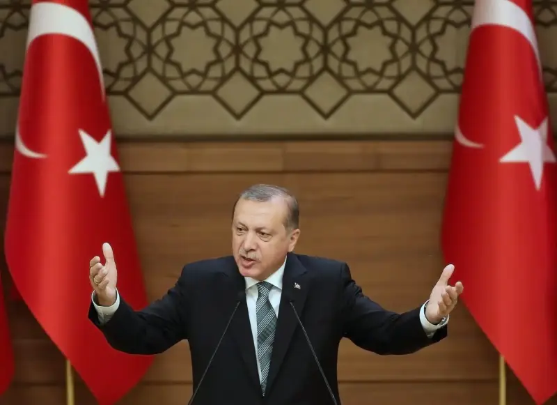الرئيس التركي رجب طيب إردوغان