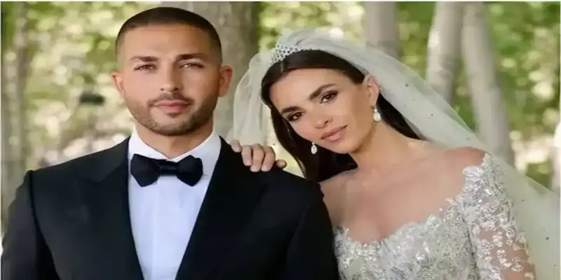 نجل إيلي صعب وزوجته زين قطامي