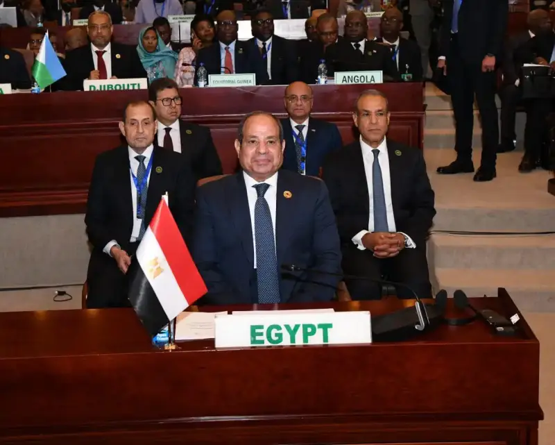 الرئيس المصري عبد الفتاح السيسي