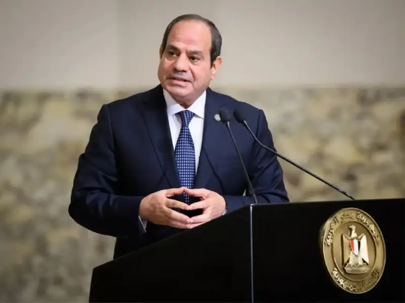 الرئيس المصري عبد الفتاح السيسي