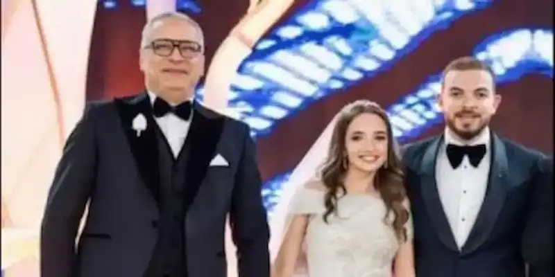 زفاف ابنة الإعلامي المصري تامر أمين