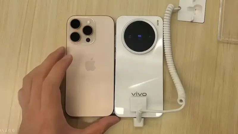 مقارنة بين هاتف Vivo X200s و iPhone 16 Pro