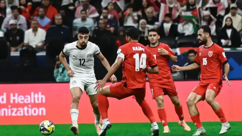مبارات مصر والاردن