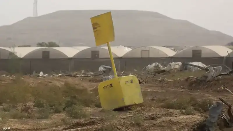 الخط الأصفر في غزة