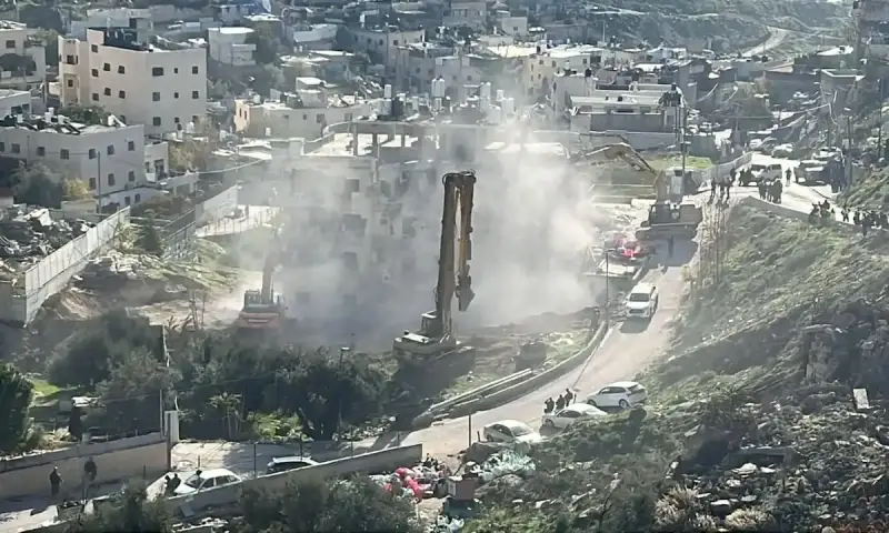 هدم منزل في القدس