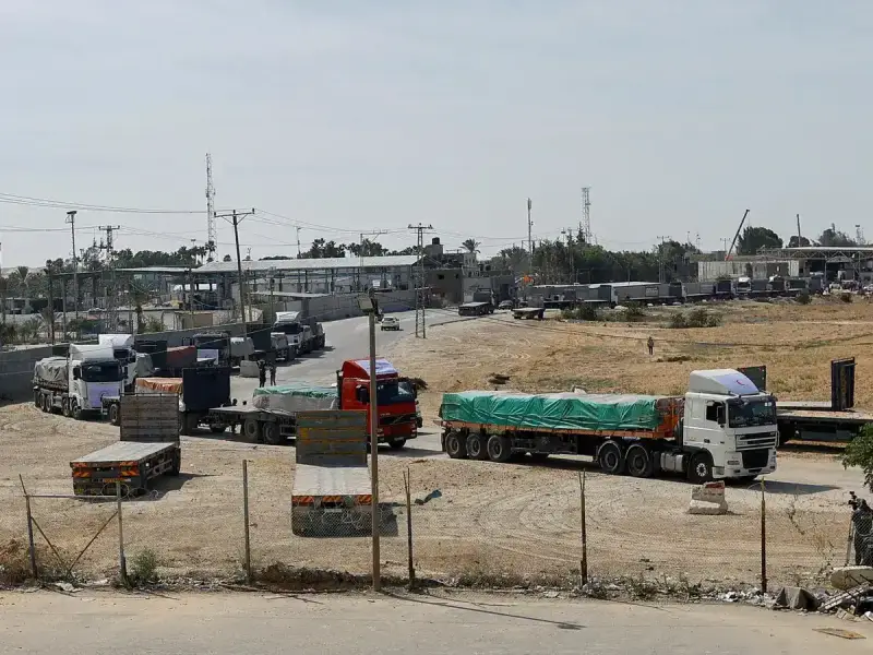 مساعدات موجهة لغزة