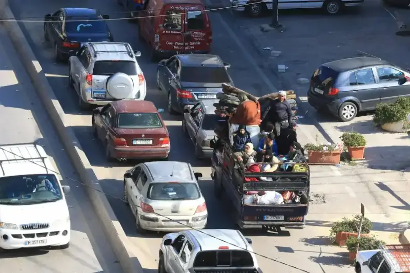 نزوح واسع من جنوب لبنان