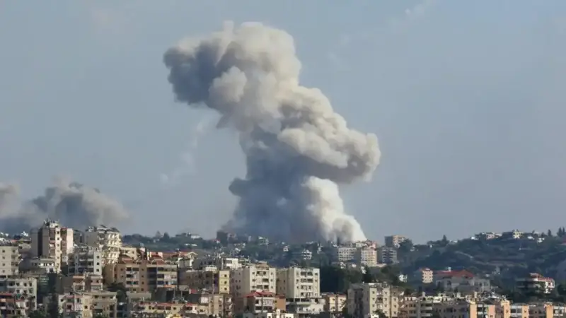 ضربة جوية في لبنان