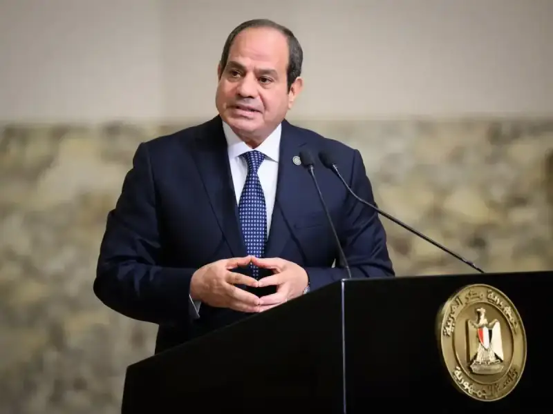 الرئيس المصري عبد الفتاح السيسي
