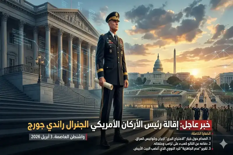 إقالة رئيس أركان الجيش الأمريكي راندي جورج
