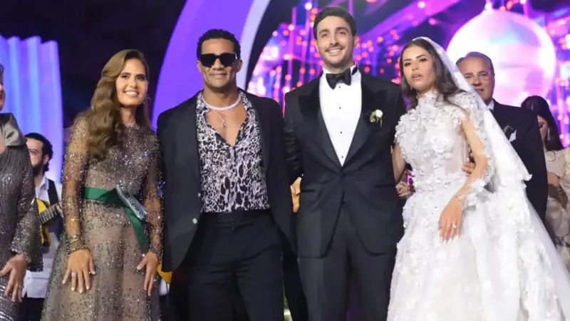 حفل زفاف ابنة المنتج عصام إمام