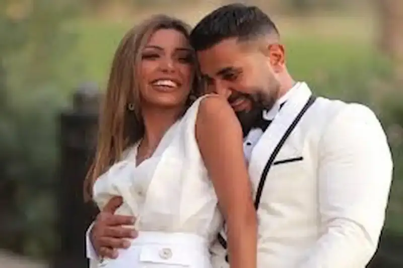 أحمد سعد وزوجته علياء بسيوني