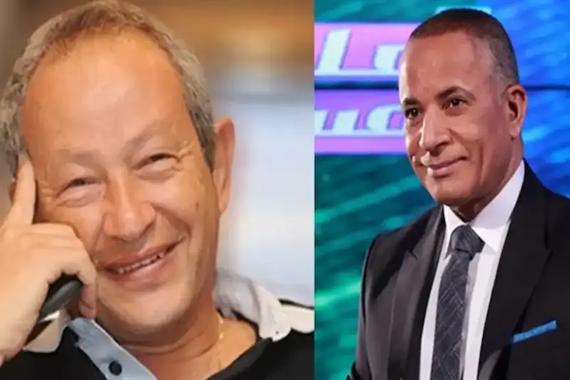 الإعلامي أحمد موسى ورجل الأعمال نجيب ساويرس