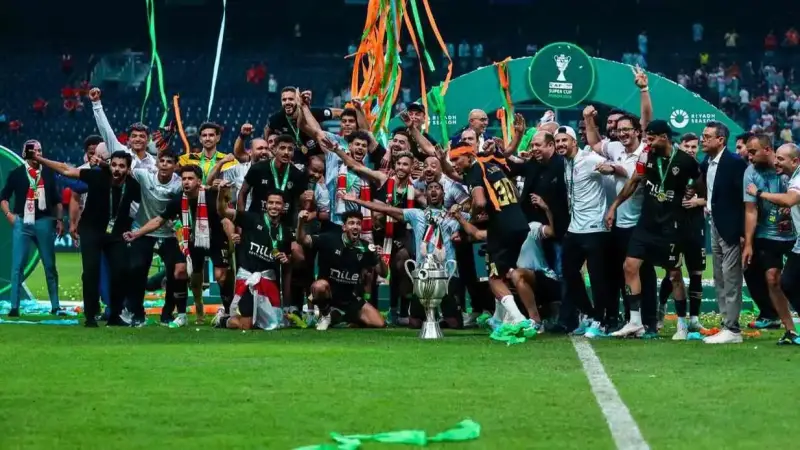 فوز نادي الزمالك بالدوري المصري