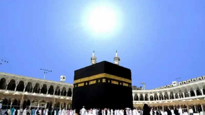 تعامد الشمس على الكعبة