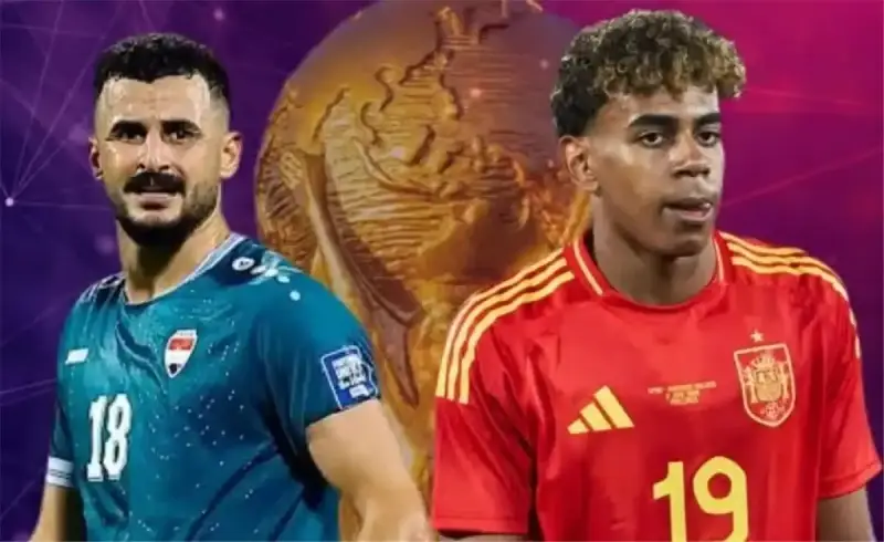 العراق ضد إسبانيا