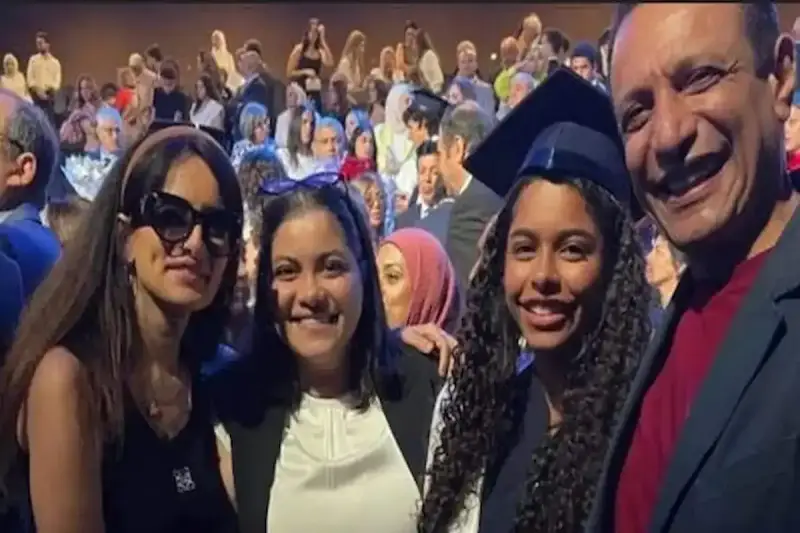 حفل تخرج ابنة شيرين