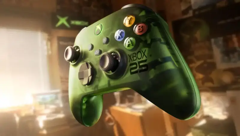 جهاز Xbox Series X25 الأخضر