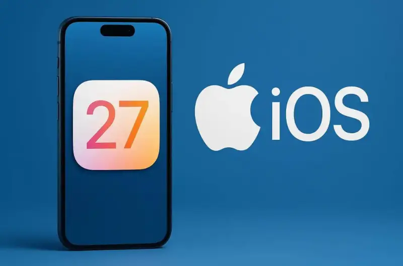 نظام التشغيل iOS 27 على آيفون