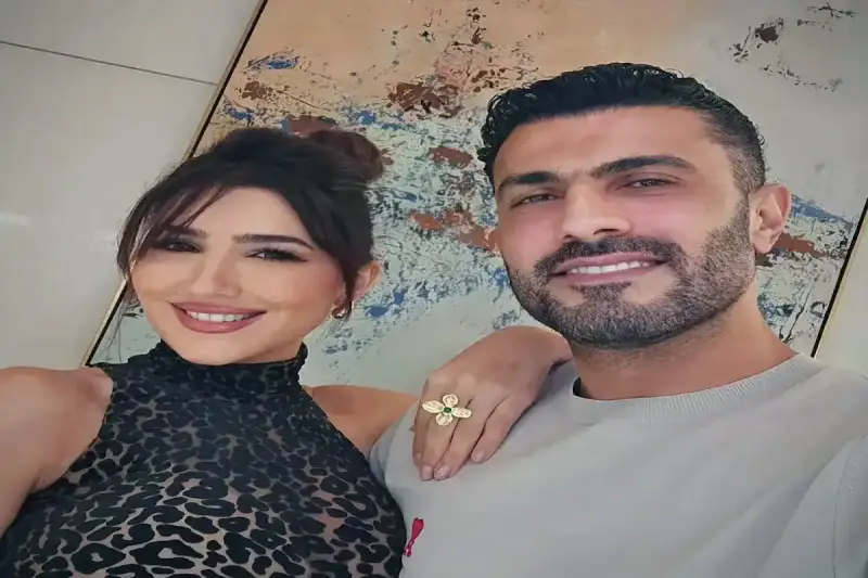 إجازة رومانسية لـ مي عمر ومحمد سامي بعيداً عن التصوير