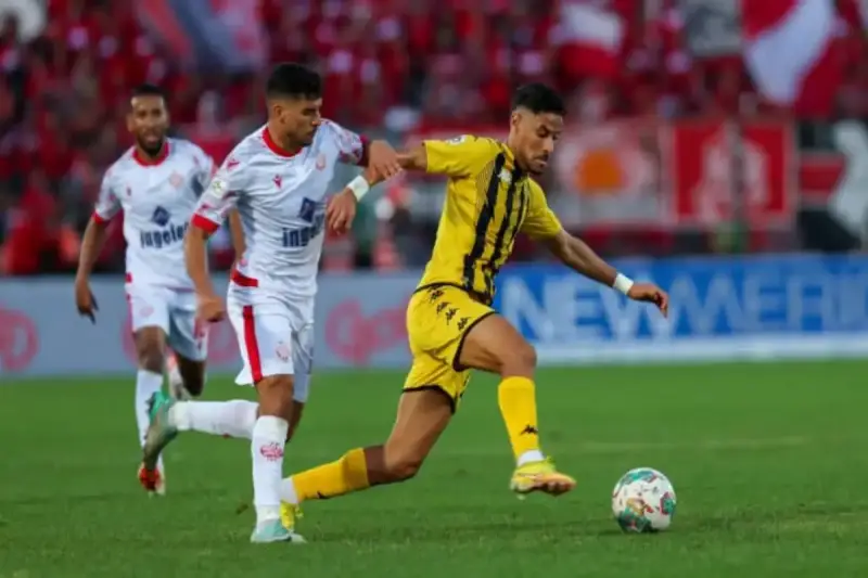 الوداد الرياضي ضد المغرب الفاسي