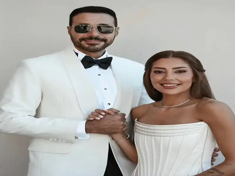 زواج ميرنا الهلباوي وأحمد السعدني