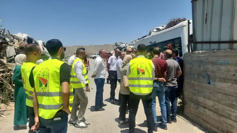 جولة تفتيش على المنشآت الصناعية في فلسطين