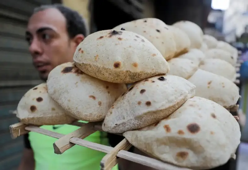 الخبز المدعم في مصر