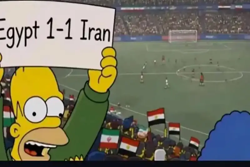 حقيقة توقعات مسلسل The Simpsons لكأس العالم 2026