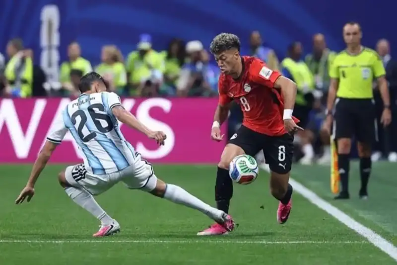 مباراة مصر والأرجنتين