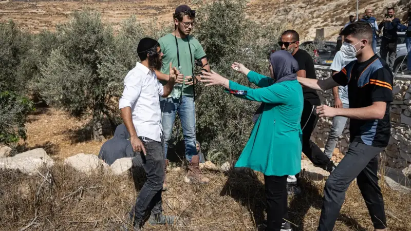 هجمات المستوطنين بالضفة