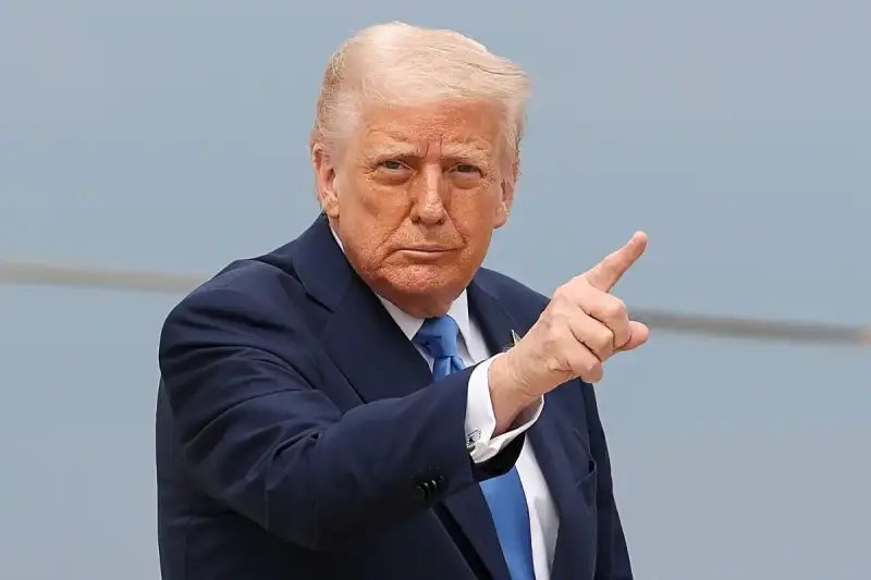 الرئيس الأمريكي دونالد ترامب