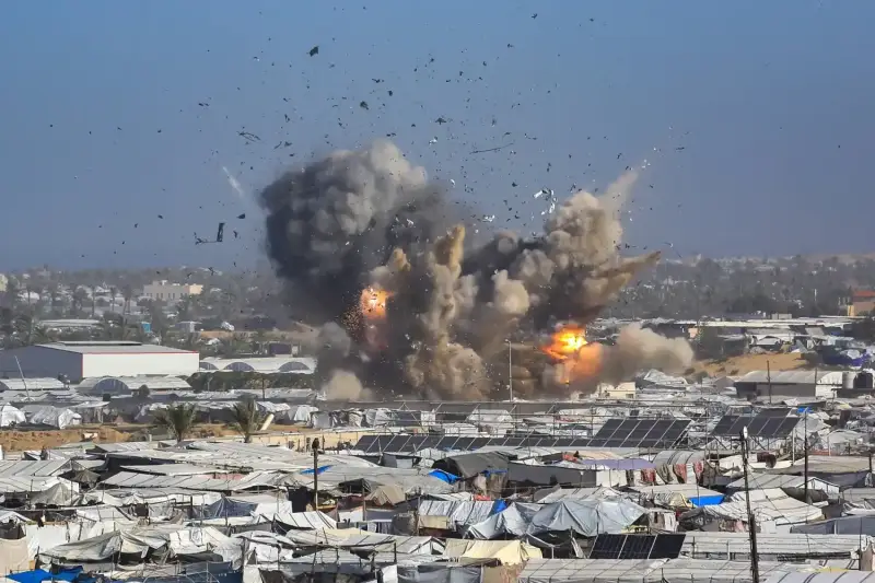 إطلاق نار في غزة
