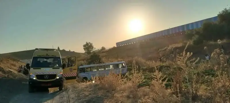 حادث الجزائر اليوم الخميس