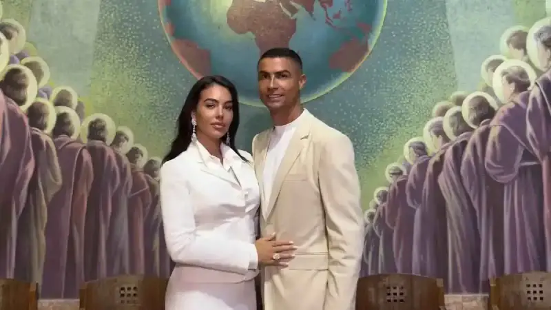 حفل زفاف رونالدو وجورجينا